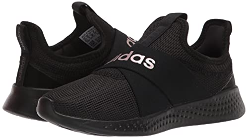 Adidas Womens Puremotion Adapt Running Shoe, Black/Black/Iridescent, 7.5 Us #TOP6