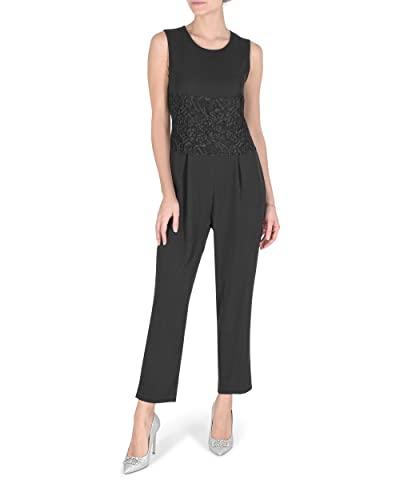 Robe décontractée femme 19V69 ITALIA survêtement Queen noir dentelle mode