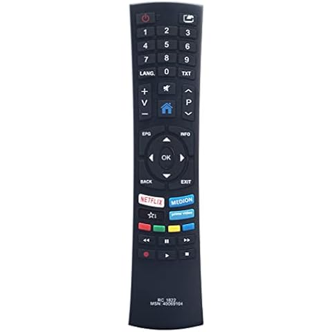 VINABTY RC1822 40069104 Mando a Distancia para Medion Smart TV Cover