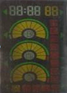 Chip de cristal líquido GOWE excavadora pantalla/excavadora piezas de repuesto