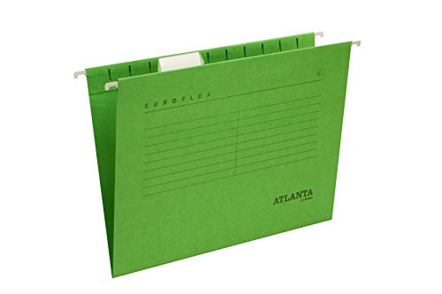 Archivo colgante Jalema tamaño A4 verde Euroflex para ordenar despachos en casa