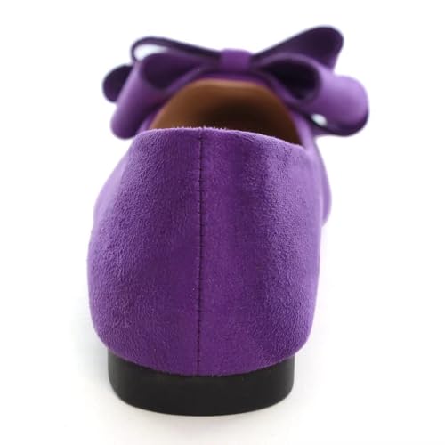 Image of TN TANGNEST Women Fashion Bowknot Flats Comfort Pointed Toe Dress Shoes