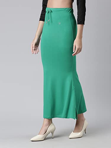Image of TWIN BIRDS Saree Shapewear for Women | Super Soft Viscose Elastane Saree Petticoat Skirt | Stretchable & Comfortable SareeShaper