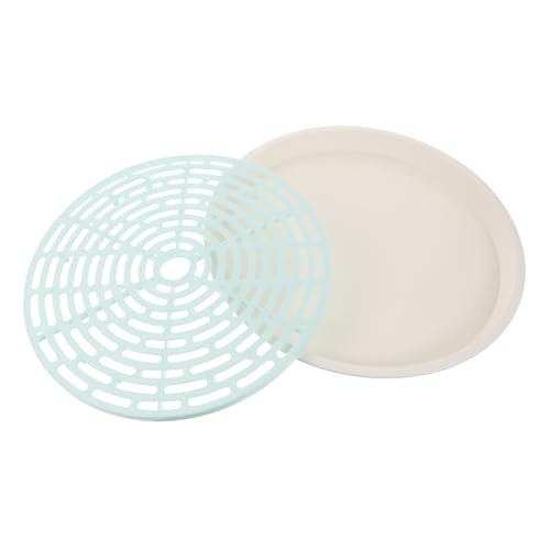 Amosfun Escurreplatos frutero tazón de frutas Drenaje colador con tazones para mezclar cesta colador de frutas cuenco escurridor de frutas plastico pp Reutilizable