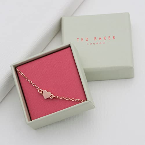 Ted Baker Women's Harsaa Tiny Heart Chain Bracelet (Rose Gold-Tone Plated) #TOP4