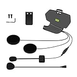  WAYXIN R5 Motorrad Headset Zubehör mit Lautsprecher,Mikrofon