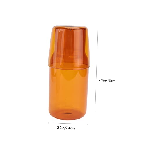 Set de vaso y tetera de vidrio transparente para hogar miniatura 2