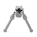 HIGOO Rifle Bipod Adapter Sling Swivel Stud with 3 slots Picatinny Rail Compatible with Atlas QD Style Bipod