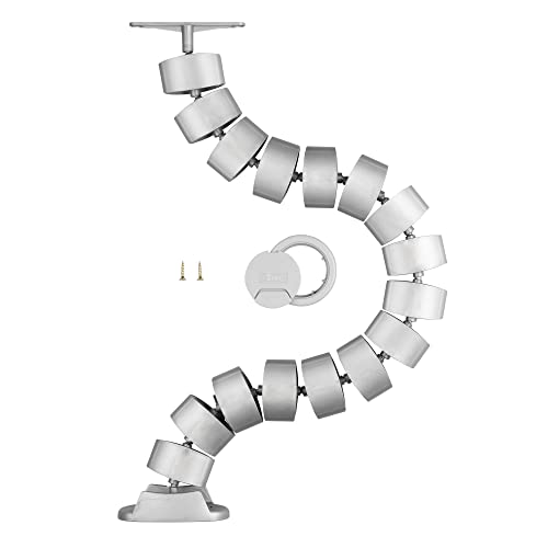 STEY ACCESORIOS Organizador de cables, cubre cables flexible, tubo sujeta cables para hogar y oficina