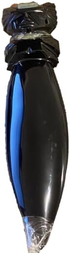 Miniatura 7 de Abridor de letras de obsidiana negra de 7.8 pulgadas, pulido y grabado hecho a mano por artesanos, figura, piedra de pisapapeles, artesanía