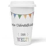 JUNIWORDS To-Go Becher mit Deckel, Bester Sorten-Edelmetallhändler der Welt (5719572)