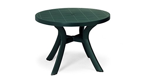 Preisvergleich Produktbild Best 18511030 Tisch Kansas rund 100 cm, grün