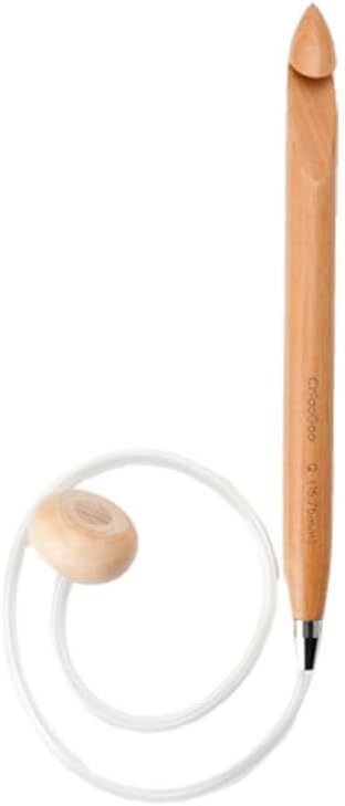 ChiaoGoo 24-Inch Flexible Tunisian Hooks, U/25mm