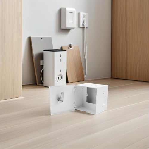Boîtier de Protection Étanche pour Prise Électrique Extérieure Inox