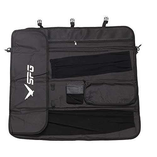 Fenjaner Archery Recurve Bow Accessories Bag Takedown Bow Case With Adjustable Shoulder Strap For Hunting Shooting (Black) #TOP3