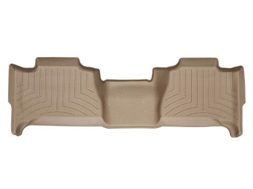 WeatherTech Custom Fit FloorLiners for Cadillac Escalade, Escalade ESV - 2nd Row (450666), Tan