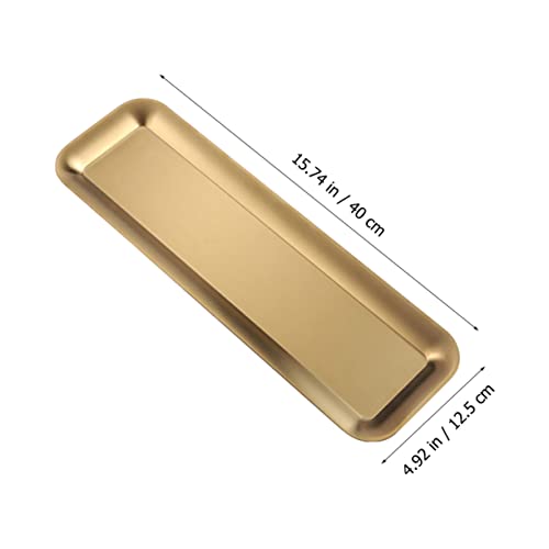 Plato rectangular de acero inoxidable Garneck miniatura 7
