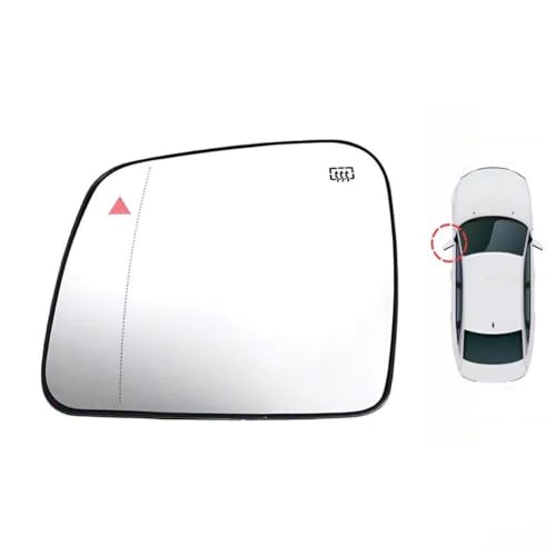 Verre de rétroviseur chauffant Dodge Durango 2011-2021 miroir extérieur angle mort