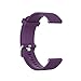 TenCloud Band Compatible with Garmin Venu 2S Vivoactive 4S 40mm Washable Silicone Straps Sport Wristbands for vivoactive 4S Smartwatch (Purple)