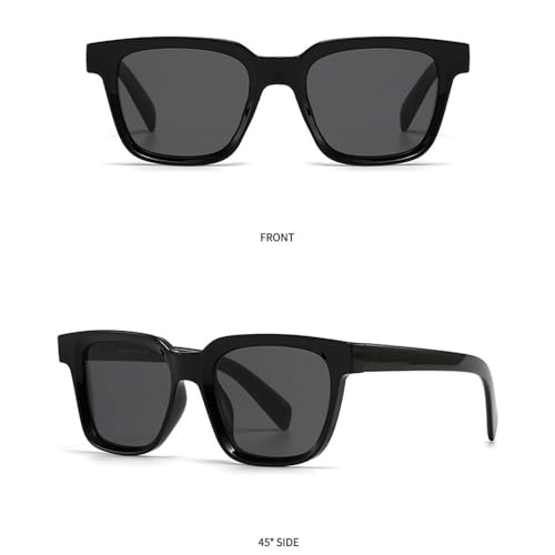 Square Women Sunglasses Fashion Blue Green Shades UV400 Men Retro Punk Sun Glasses4