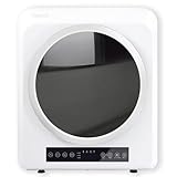 Yoquna (ヨクナ) ムーンドライ 衣類乾燥機 容量6kg ホワイト UV照射衣類ケア 高温60℃ 乾燥検知自動停止 GDZ60-628ES (ホワイト 操作下部Proモデル)