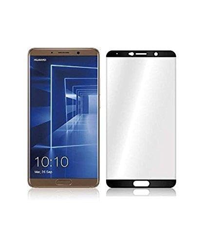 SZ Huawei Mate 10 Protector de Pantalla, 9H cristal templado vidrio templado para Huawei Mate 10 [3D Full Coverage] HOROES (x2 NEGRO)