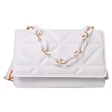 Bolsa Feminino de Luxo Casual (Branco)