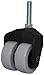 Jacob Holtz 205-2XPU-29 X-Caster, low profile caster, thermo polyurethane dual wheel small caster (Set of 4)