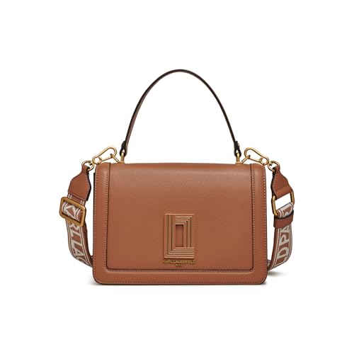 Image of KARL LAGERFELD Women's Simone Satchel Crossbody With Charms