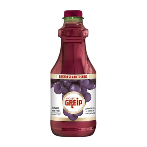 Refrescos y Mixers Caja de 12 unidades Greip Mosto Tinto PET 1 L