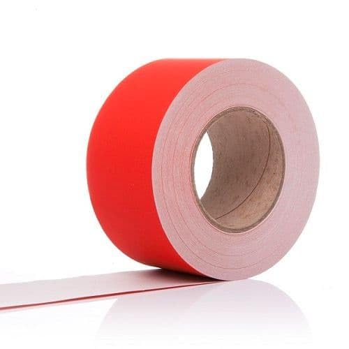 PAPERCUTZ Scarlet Paper Border Roll 48mm x 50 Metres, 100 GSM, School Display Borders for Classrooms Decoration, Straight Edge Roll, Backing Paper for Wall Displays