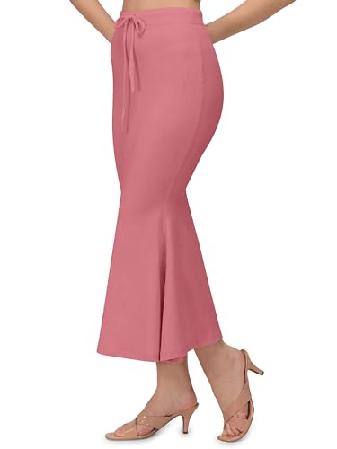 Image of Mehrang Stretchable Saree Shapewear Petticoat for Women, Cotton Blended,Petticoat,Skirts for Women,Shape Wear Dress for Saree