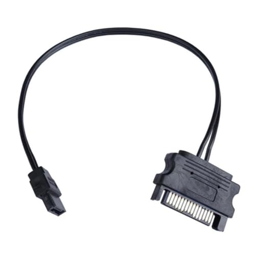 Cable Adaptador de Poder SATA 15-Pin a 6-Pin 6.7in