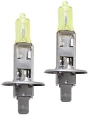 H1 Type 55W Hyper Yellow Xenon Halogen Light Bulbs