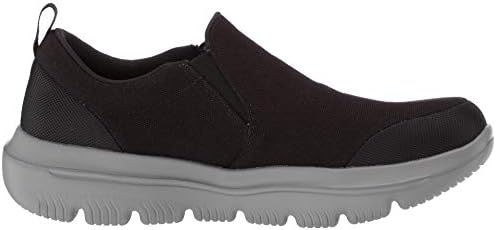Skechers Men's GO Walk Evolution Ultra-Impeccable Sneaker, Black/Grey 2, 10.5 X-Wide Review | Image 5