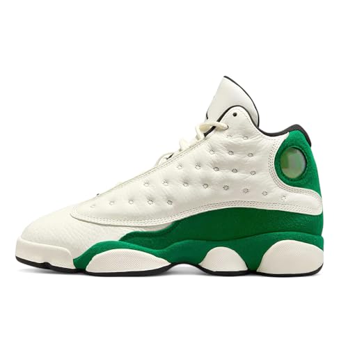 Air Jordan 13 Retro Court of Legends Preschool Lifestyle Shoes (Sail/Black/Pine Green)