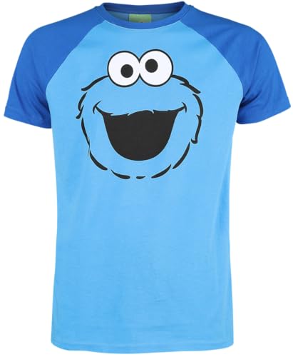Pigiama Di Sesame Street - Cookie Monster - M A 3XL - Uomo - Blu - 3