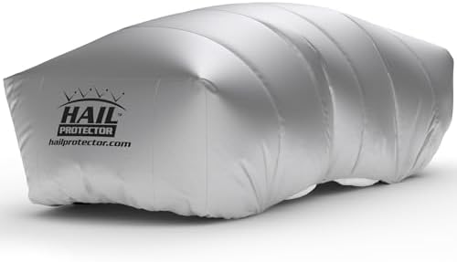 Hail Protector Car Cover, Inflatable Hail Proof Shield for Cars, ...