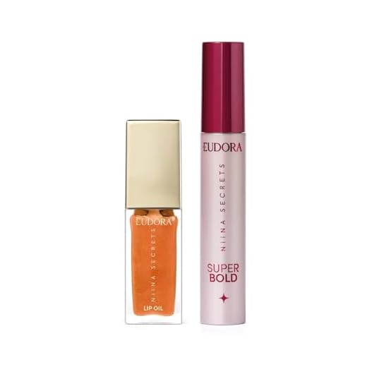 Combo Niina Secrets: Máscara para Cílios Super Bold 10g + Lip Oil 7ml