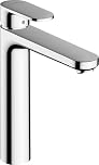 hansgrohe Vernis Blend - Wash Basin Mixer Tap without Drain, Bathroom Tap with Spout Height 190 mm, Mixer Tap Washbasin Water-Saving (EcoSmart), Chrome