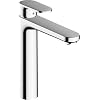 hansgrohe Waschtischarmatur Vernis Blend, Wasserhahn Bad mit Auslauf Höhe 190 mm, mit Zugstange, Badarmatur wassersparend, Chrom