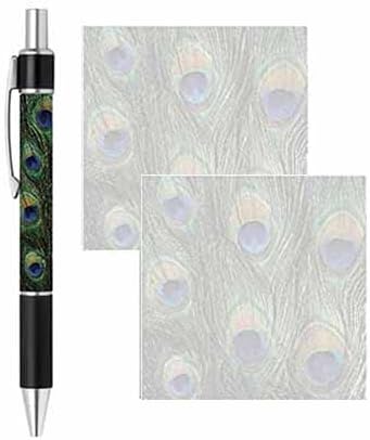 Set de regalo de bolígrafo y notas adhesivas, diseño temático de aves de vida silvestre, notas de papel, suministros escolares de negocios para