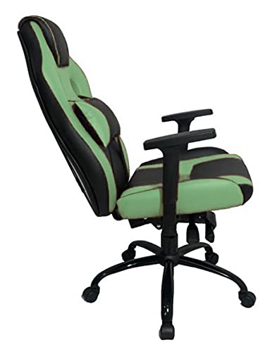 Cadeira Gamer com Almofada Linha Gamer Racing Verde