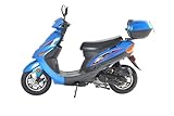 Taotao ATM50A1 50cc Scooter Blue