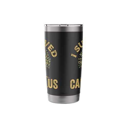 I Survived Calculus, Calculus Made Easy, Math Teacher Gift Stainless Steel Insulated Tumbler