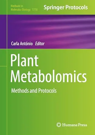 Plant Metabolomics: Methods and Protocols-Wow! eBook