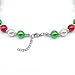 FABSELLER Juego de collar y pulsera para niños, diseño de burbujas de...