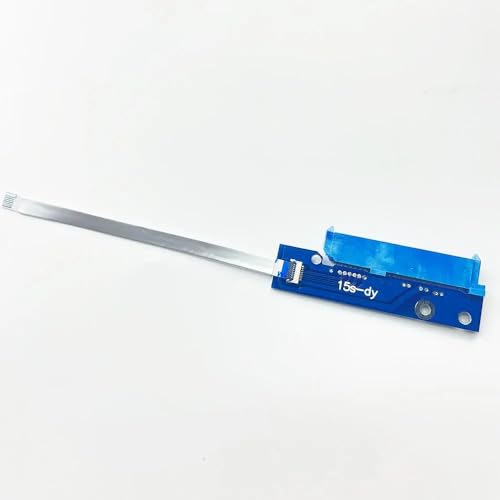 Image of HDD Cable For hard drive disk connector for HP 15-DW 15S-DY 15S-DU 15-DR 15-GR 15-GW 255-G8 250-G8 256-G8 LS-H323 L52025-001. Comes with Complimentary Laptop Clean & Shine Gel