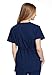 Cherokee Women's Workwear Scrubs Tie Back Mock Wrap Tunic, Navy, Large