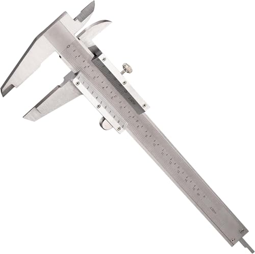 Image of Inditrust Vernier Caliper, 0-150mm Stainless Steel, Manual Scale for Internal External and Depth Measurement